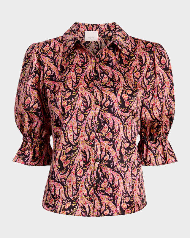Fiona Charming Paisley Blous